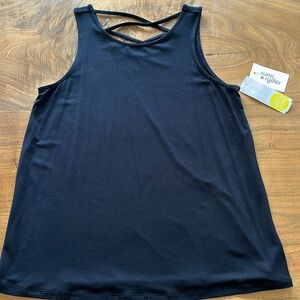 Girls Black Tank